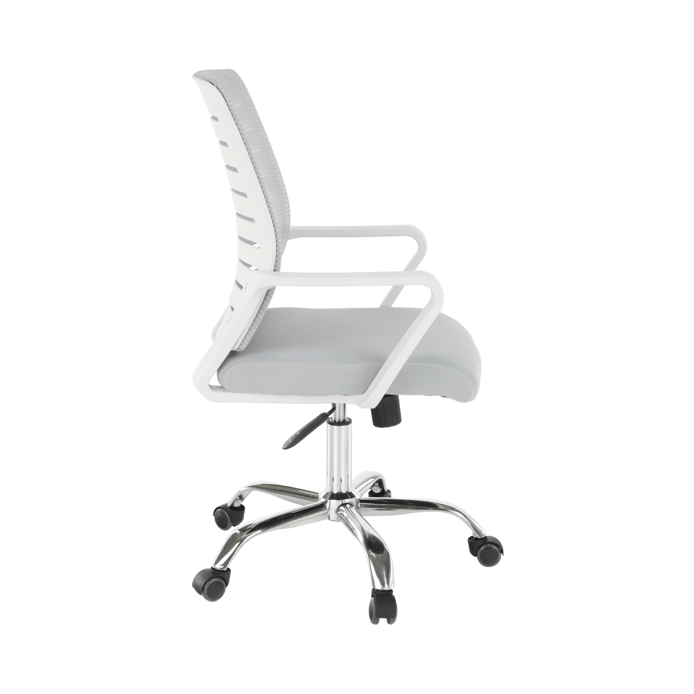 Irodai szék, fehér/szürke, CAGE