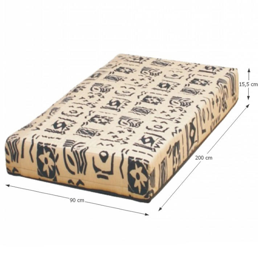 Egyoldalú rugós matrac, 90x200, FUTON ARONA