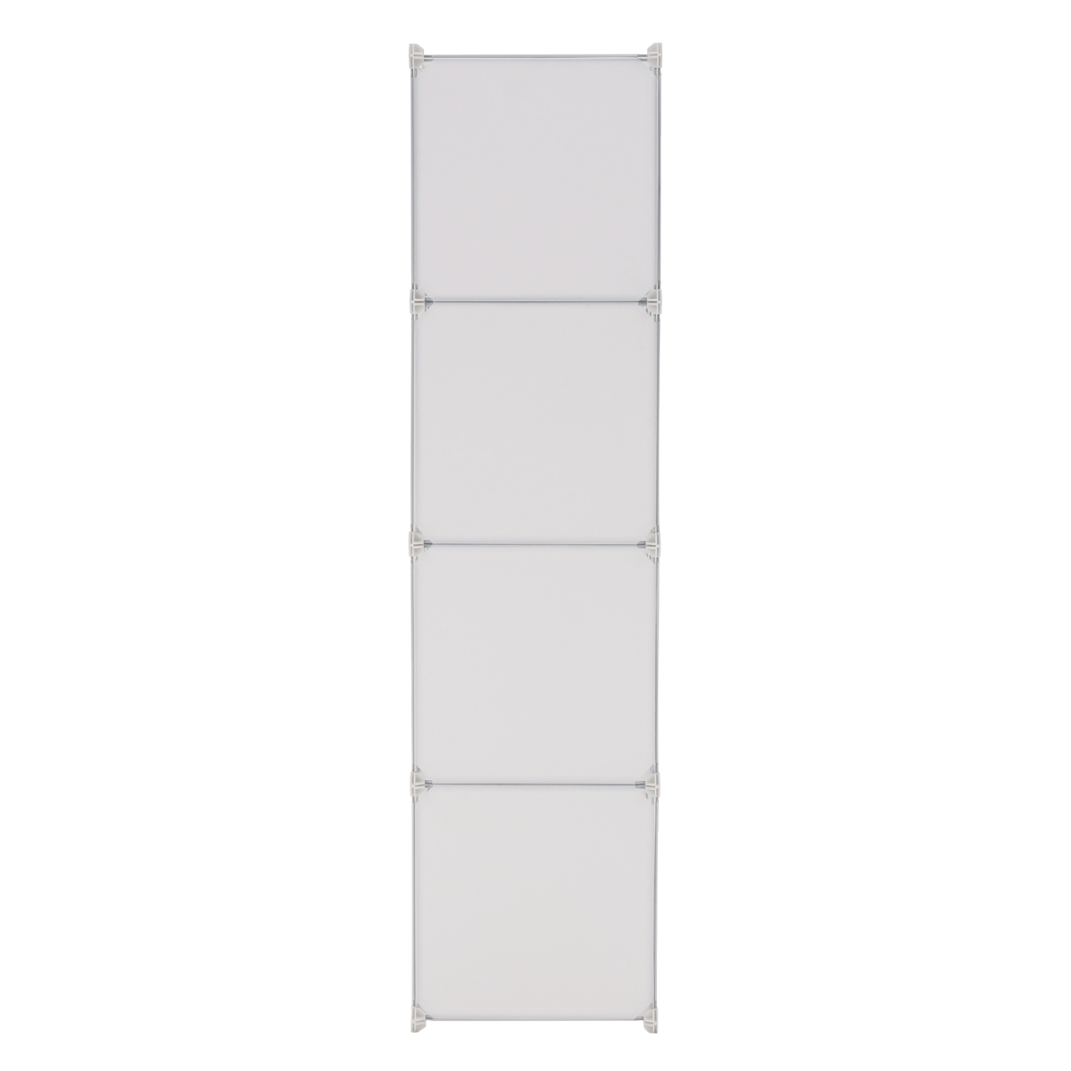 Gyerek moduláris szekrény, fehér/barna minta, KIRBY
