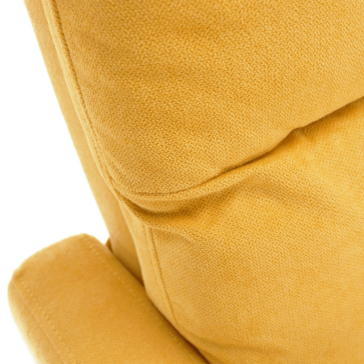 Relaxáló fotel, sárga, TURNER